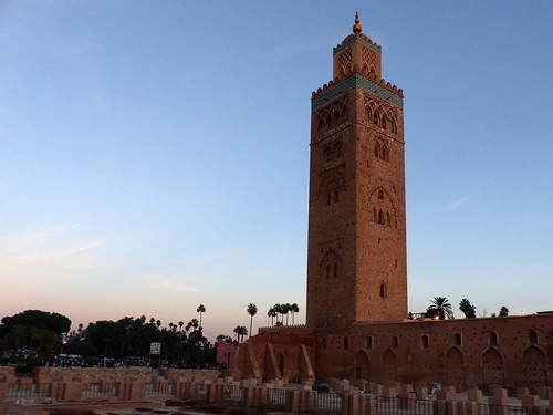 koutoubia minarett marrakesch marokko morocco moschee mosque sunset sonnenuntergang