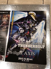 Small Poster Gundam Thunderbolt Bandit Flower