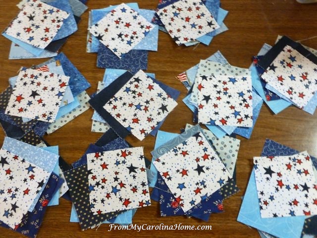 Nine Patch Star at From My Carolina Home