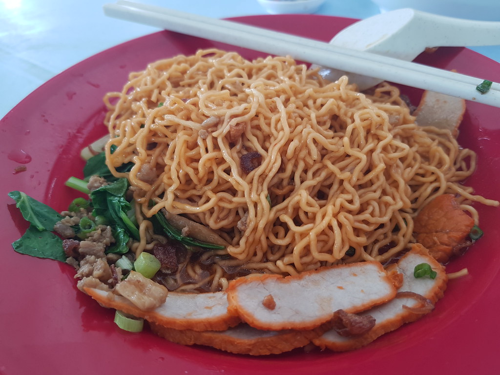 沙捞越红面 Sarawak Red Noodle $6 @ 成记白咖啡茶室 Restaurant Sen Kee White Coffee Taman Sri Muda Shah Alam