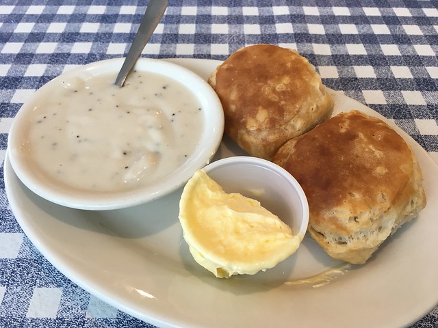 Biscuits and gravy - Blue Plate Cafe