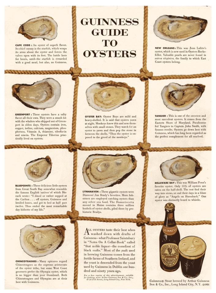 Guinness-1950-guide-to-oysters
