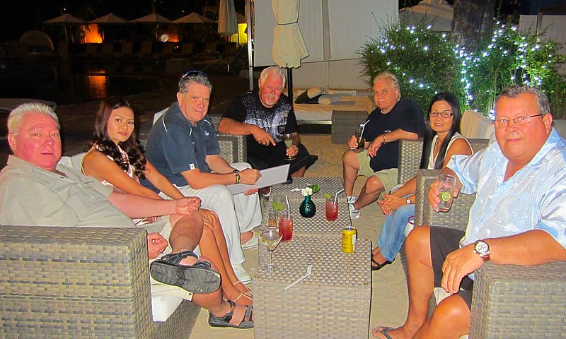 Pattaya beach side dining