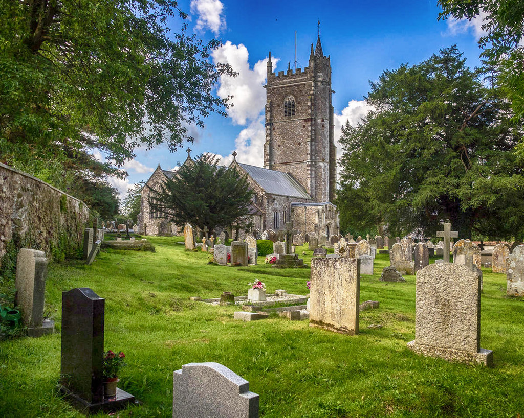 St Andrew’s Church, Broadhembury. Credit Bob Radlinski, flickr