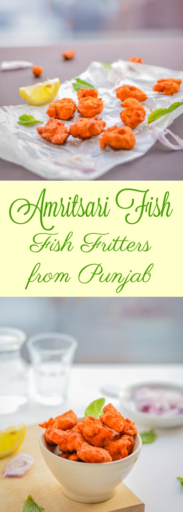Amritsari Fish, Amritsari Fish Fry, Fish Fritters,  Blogging Marathon, Punjabi Cuisine 