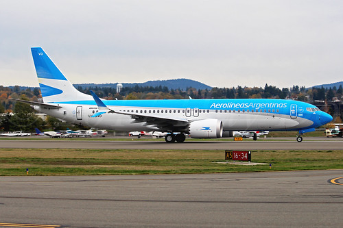 Boeing 737 MAX 8 Aerolíneas Argentinas LV-GVD LN6661