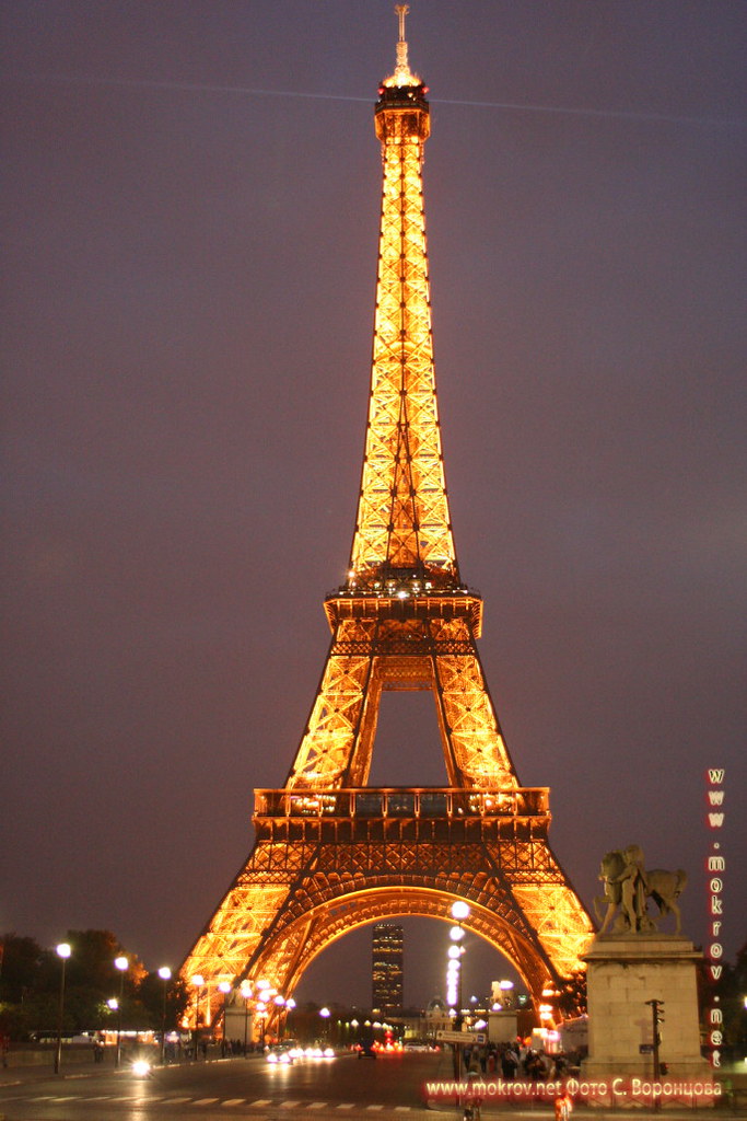 Париж. Эйфелева башня.