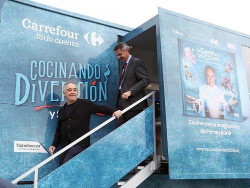 La Caravana de la Salud de Carrefour Ferran Adriá y Disney