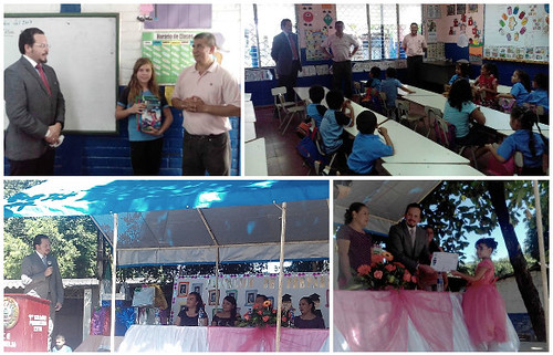 Visita a Centros Escolares del Programa Escuelas México en El Salvador