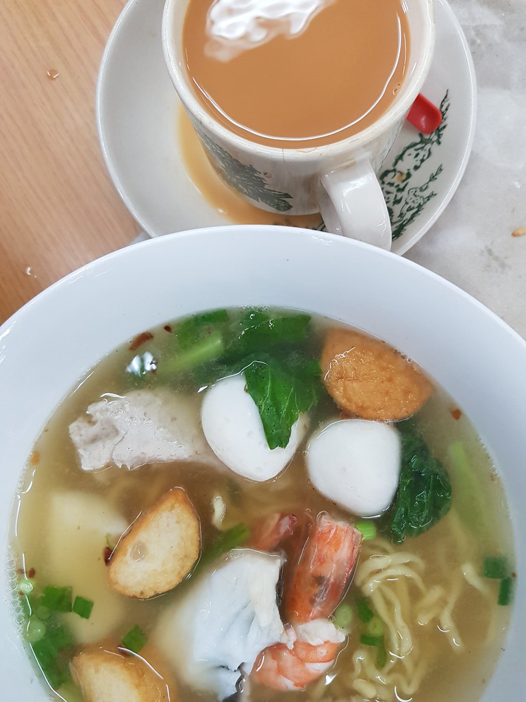 海鮮手工麵 Seafood hand-made noodle $8 @ Kuala Lipis Hakka Noodles at Restoran NSV USJ6