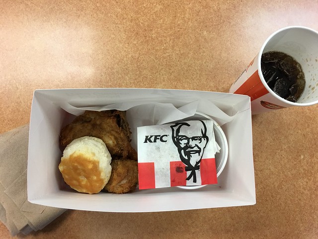 KFC two piece chicken