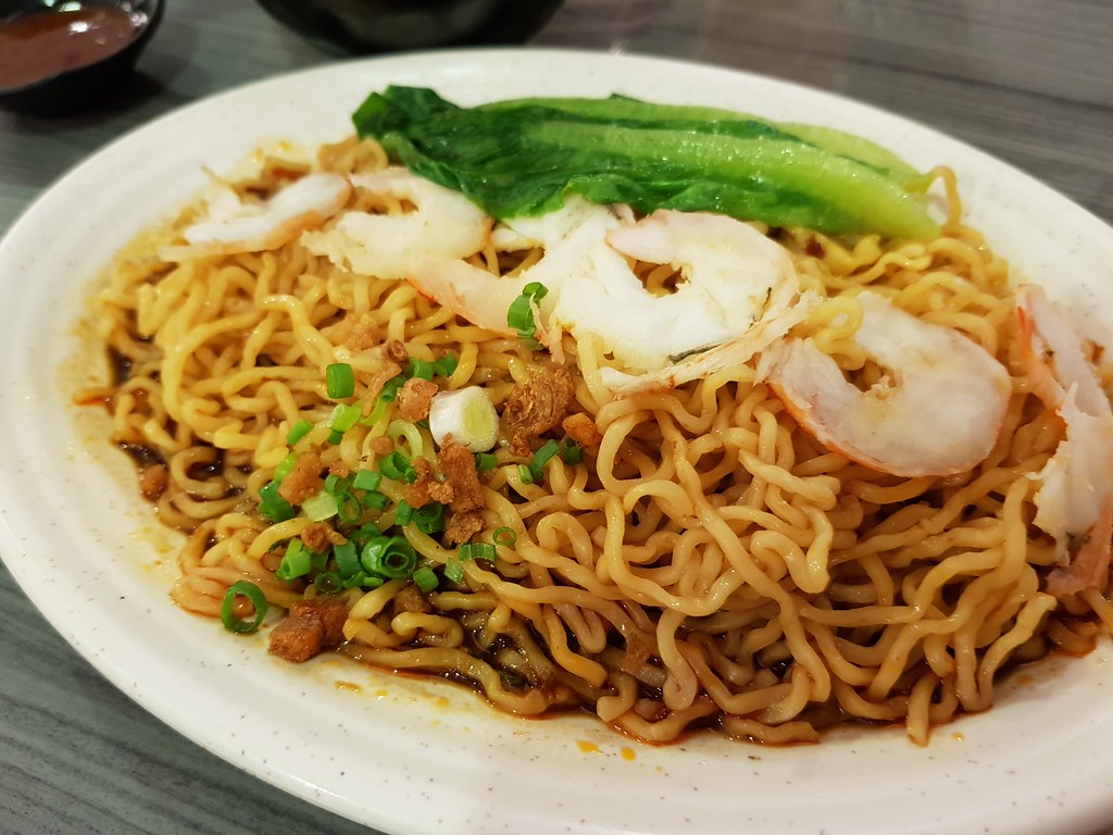 馬來栈拉麵(干) Belachan Ramen(Dry) $10 @ Uncle Xian Noodles House 阿贤猪肉丸拉面馆 Jalan Puteri Puchong