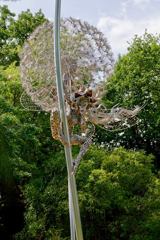 Dandelion Sculpture, RHS Wisley