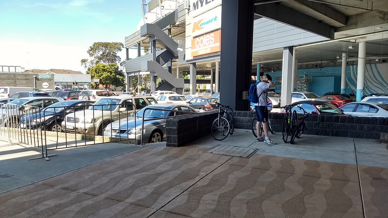 Insufficient bicycle parking at Southland