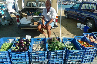 Mykonos - Farmers market