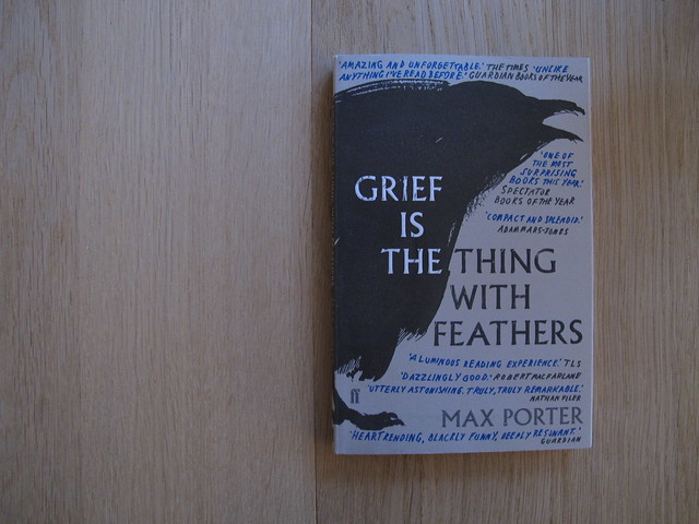 grief is the thing with feathers by max porter