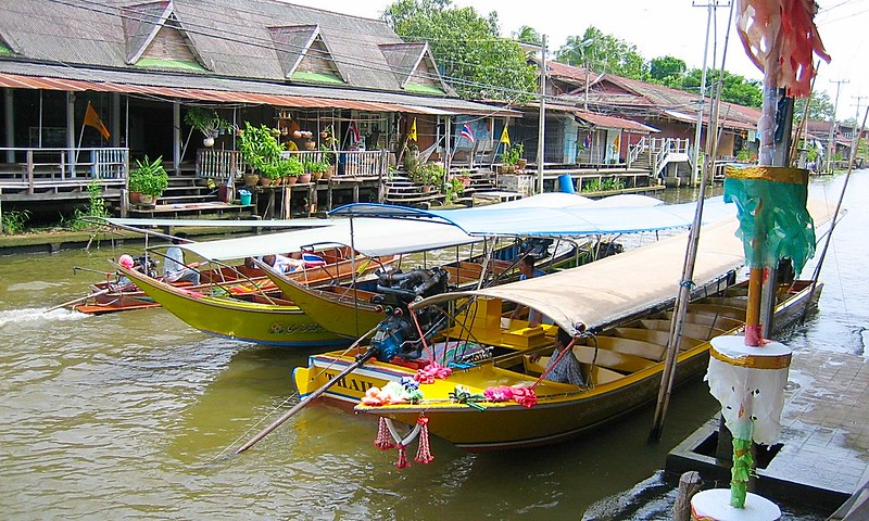 Bangkok floating market