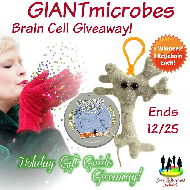 GIANTmicrobes Brain Cell Giveaway