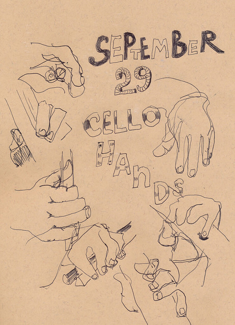 Sketchbook #109: Cello Practice