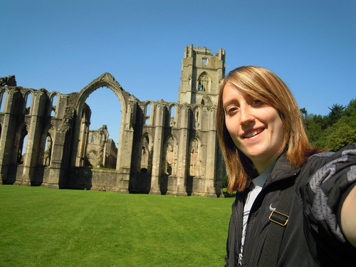 Fountains Abbey. From Studying Abroad in London: A Step Back in Time in Northern England