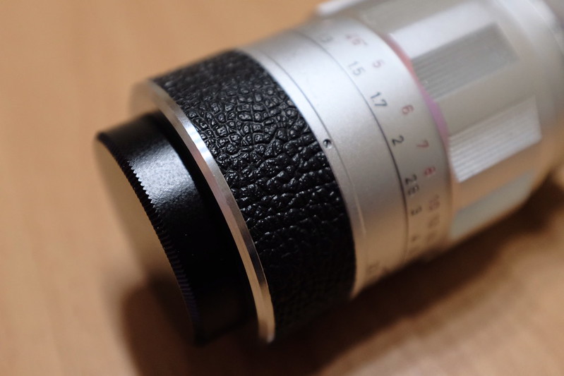 Leica Elmarit 90mm f2.8レンズリア部
