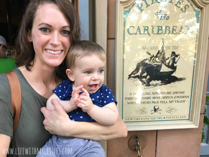 Tips for going to Disneyland with a baby that will make it less stressful, less exhausting, and even more fun! If you're planning a trip to Disneyland with a baby, this post is for you! Amazing, helpful tips that are a must-read before hitting the park!