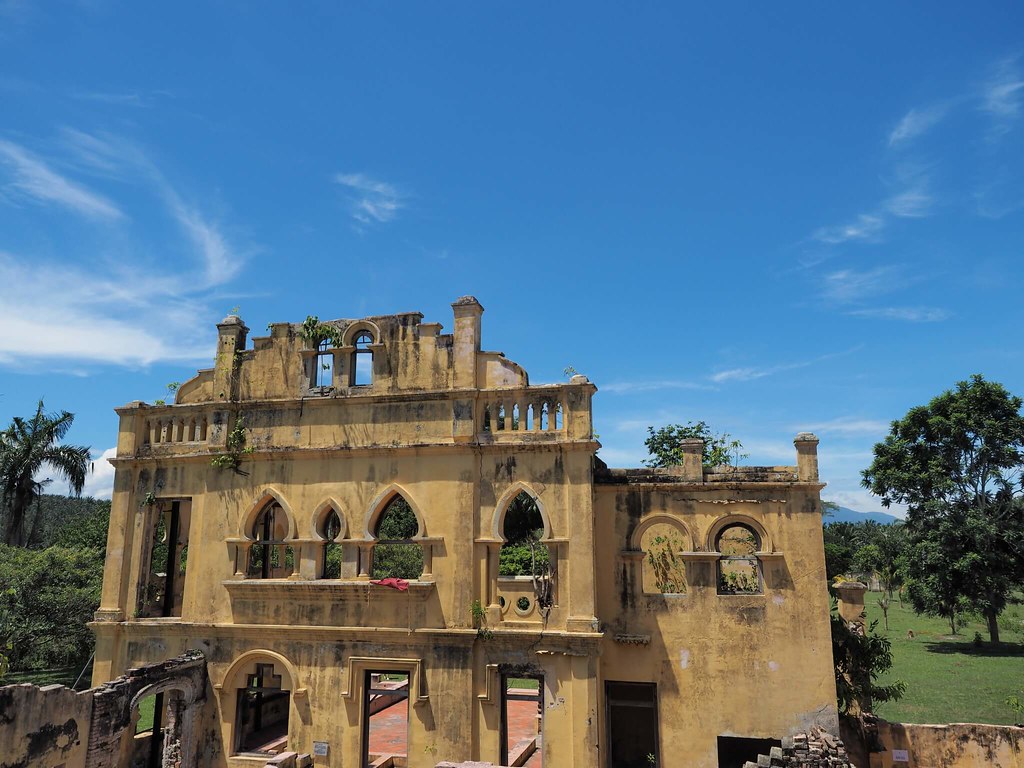 The ruins or the incomplete part of Kellie's Castle?