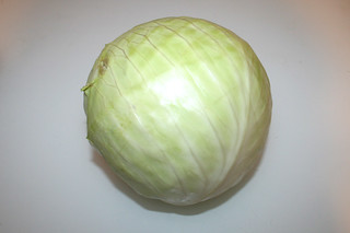 17 - Zutat Weißkohl / Ingredient white cabbage