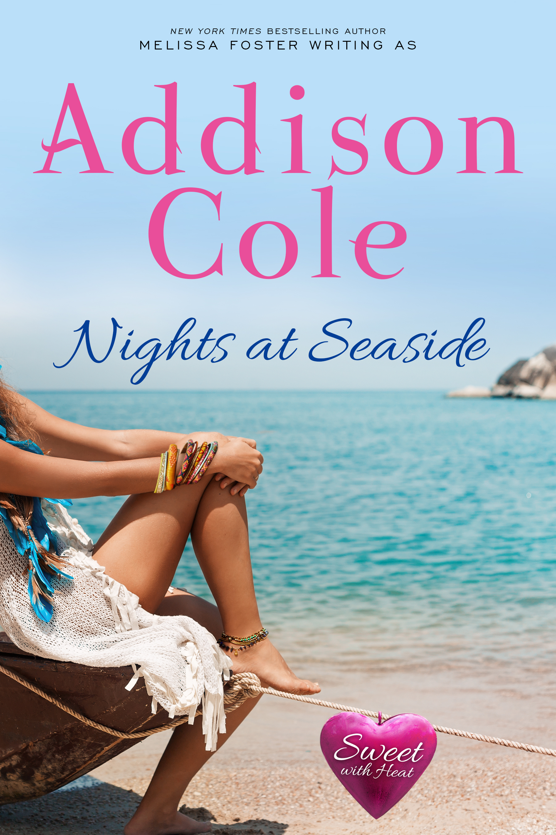 Nights at Seaside (Sweet with Heat: Seaside Summers Book 6) by [Cole, Addison]