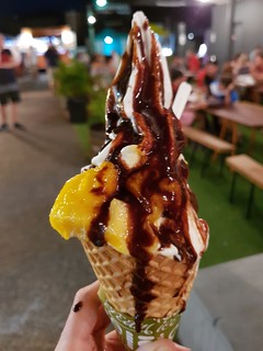 Chocolate Mango Cone from I Should Coco