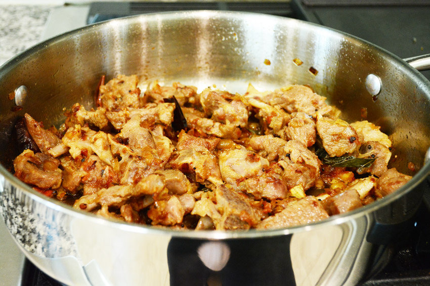 Preparing masala for oat curry recipe - Step7