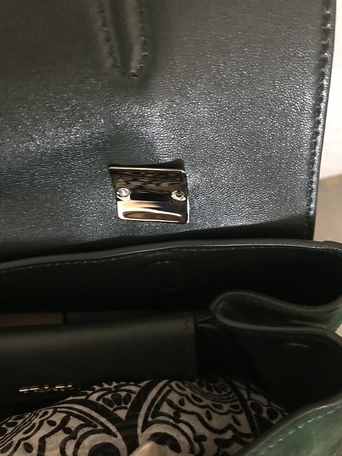 broken Prada bag hardware