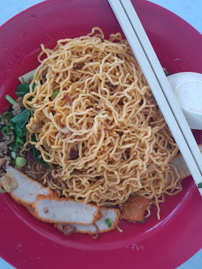 沙捞越红面 Sarawak Red Noodle $6 @ 成记白咖啡茶室 Restaurant Sen Kee White Coffee Taman Sri Muda Shah Alam