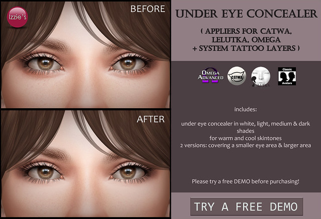 Under Eye Concealer & Beauty Mole (for FLF) | Izzie's