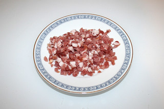 08 - Zutat Speckwürfel / Ingredient bacon