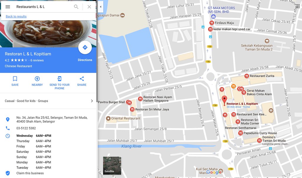 @ 林李茶餐室 Restoran L & L Kopitiam Shah Alam Taman Sri Muda
