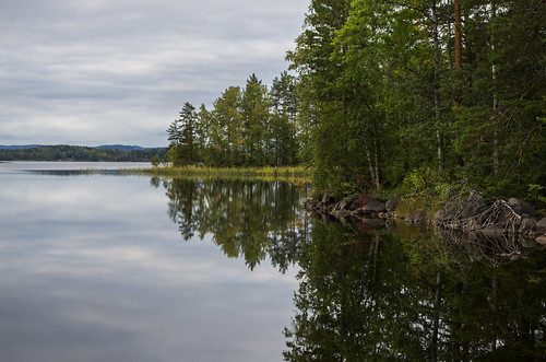 stefanorugolo pentax k5 smcpentaxda1855mmf3556alwr landscape lake sky forest tree sweden sverige hudiksvall reflection serene peaceful tranquillity
