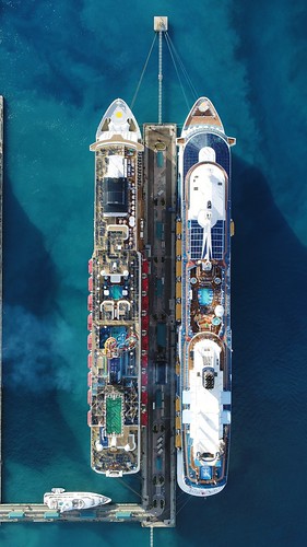 eyeemselects bahamas nassau dronephotography aerialshot travel nauticalvessel ship aerialphotography cruiseship