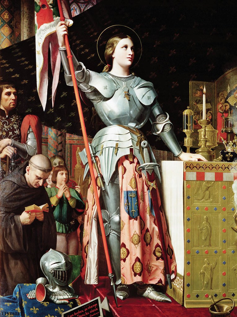 Jean-Auguste-Dominique Ingres - Jeanne d'Arc (1854)