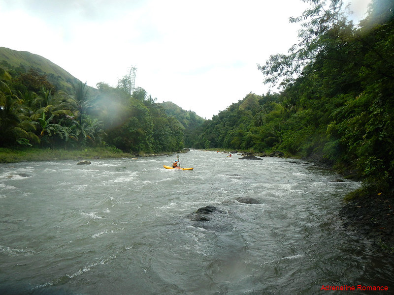 Whitewater kayaking in Tibiao River