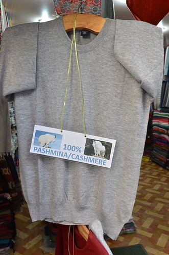 Don't buy this sweater. Shopping for Pashmina in Kathmandu: A Complete Guide