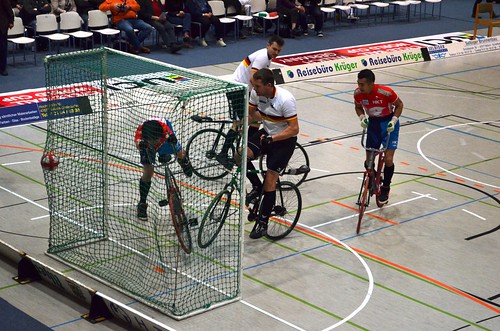 Radball-Weltpokal-Finale in Willich / cycle-ball wold cup final tournament
