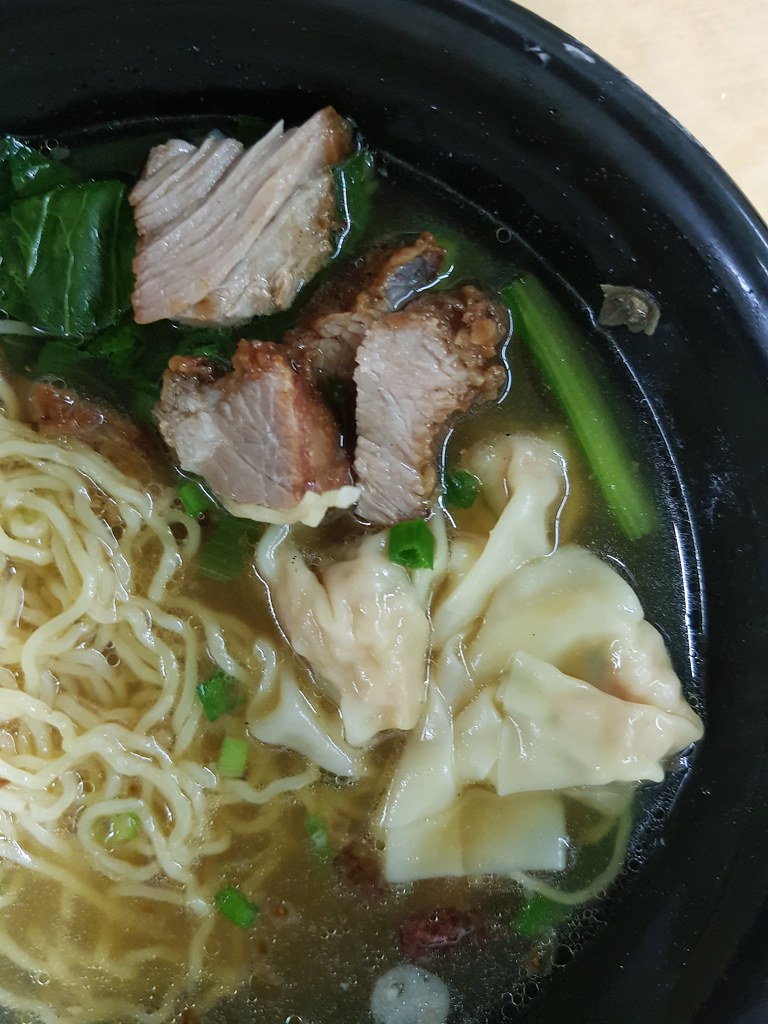 雲吞麵清湯 Wan Ton Mee Soup $6.30 @ Restoran 陈江面饭店 Shah Alam Glenmarie