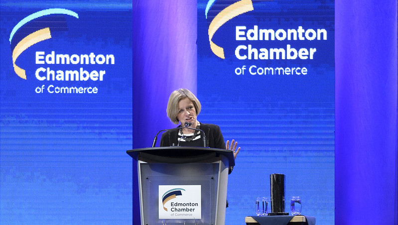 Premier addresses Edmonton Chamber of Commerce
