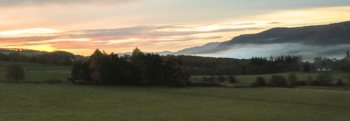 perthshire strathtummel pitlochry sunrise dawn