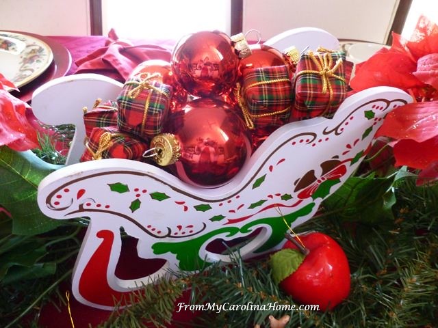 Christmas Luncheon Tablescape ~ From My Carolina Home