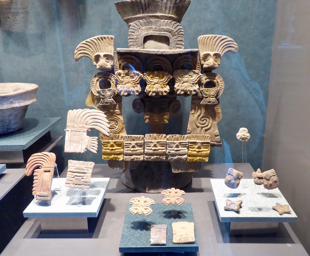 Teotihuacán, Museo nazionale di Antropologia, Città del Messico