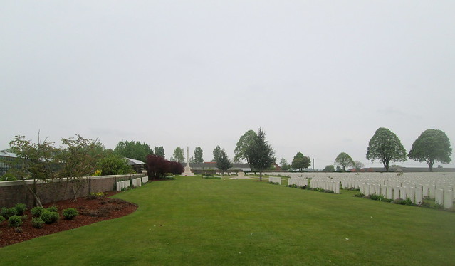 Interior of Poelcapelle War Cemetery
