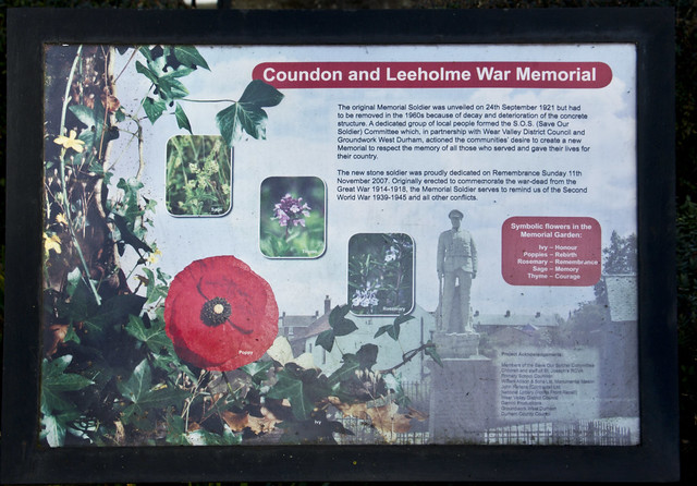 Coundon and Leeholme War Memorial