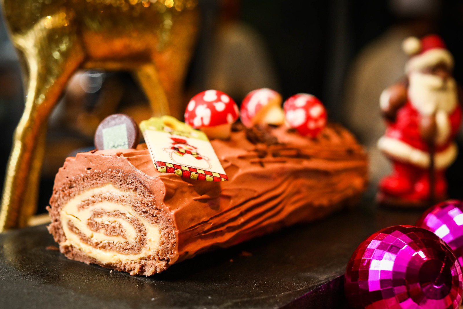 Chocolate log